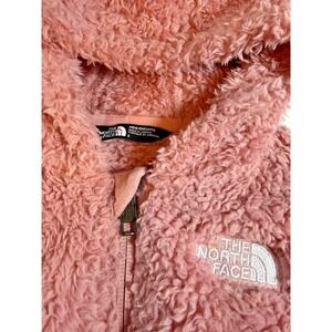 The North Face Pink Zip Up Sherpa* Hood * Kids Size 2 *  NOT Bear Ears